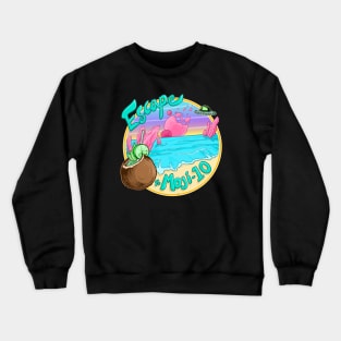 Space Vacation Crewneck Sweatshirt